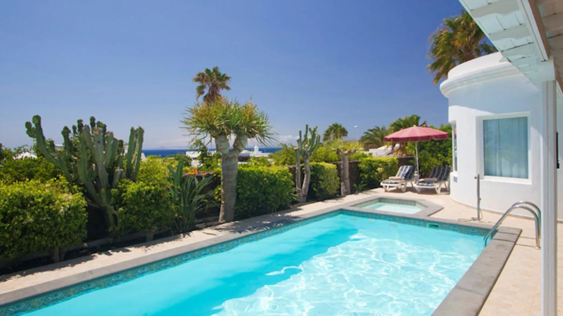 Modern Los Mojones Villa 3 Bedrooms Private Heated Pool Villa Marcus Puerto Del Carmen